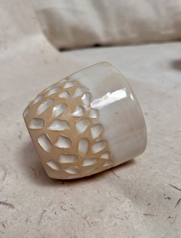 031 Ručne robená keramická šálka na lungo | espresso | loft.7 | 110 ml