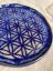 Ručne robený keramický tanier kvet života | priemer 20 cm