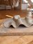 Ručne robený servírovací tanier so srdiečkami 30 x 18 cm