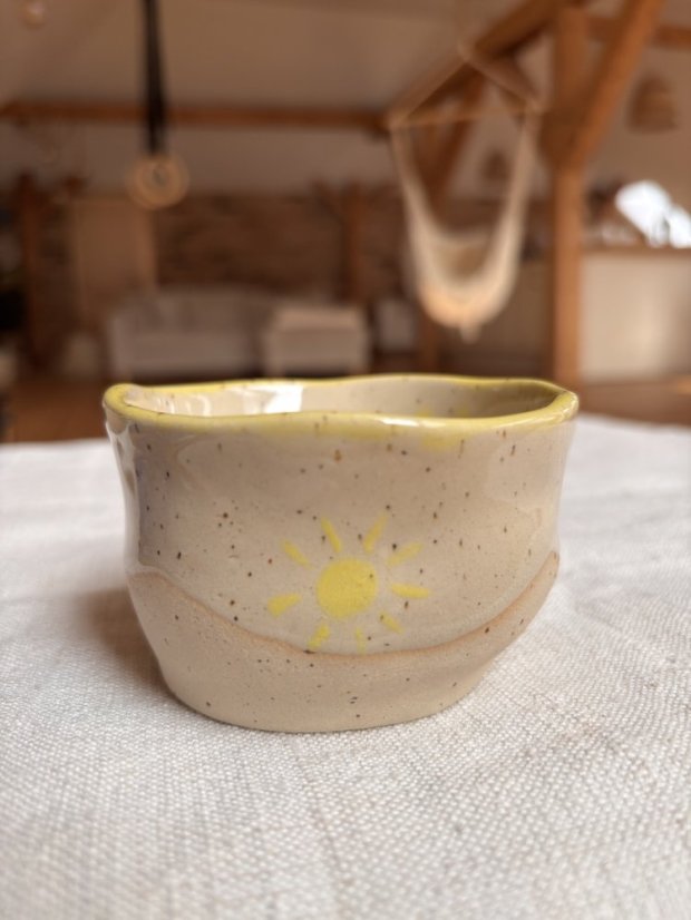 Ručne robená keramická šálka | 180 ml