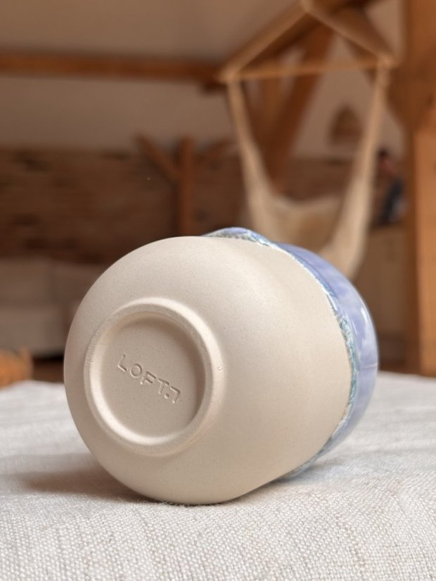 Ručne robená keramická šálka kafíčko | 200 ml