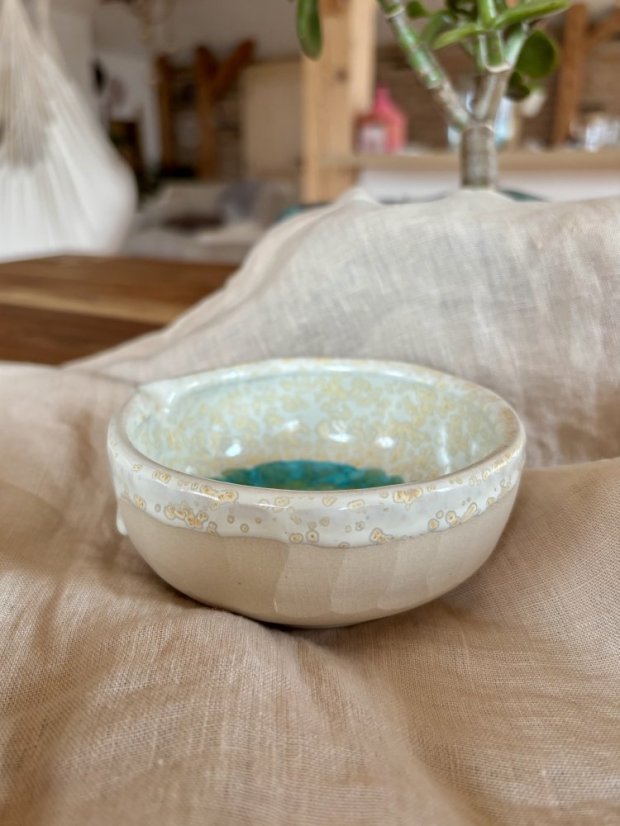 Ručne robená dekoračná miska „Ocean Soul“ | 11,5 cm
