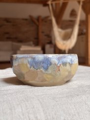 Miska na oriešky s osekanou glazúrou 280 ml