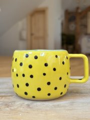Žltá Bodkovka s tyrkysovým vnútrom | 175 ml |