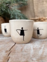 020 Ručne robená keramická šálka na lungo | espresso | loft.7 | 120 ml