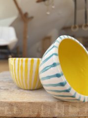 Summer Stripes cappuccino cup | 200 ml |