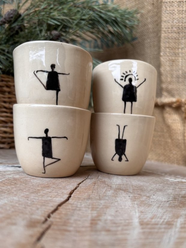 022 Ručne robená keramická šálka na lungo | espresso | loft.7 | 120 ml