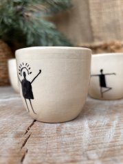 021 Ručne robená keramická šálka na lungo | espresso | loft.7 | 110 ml