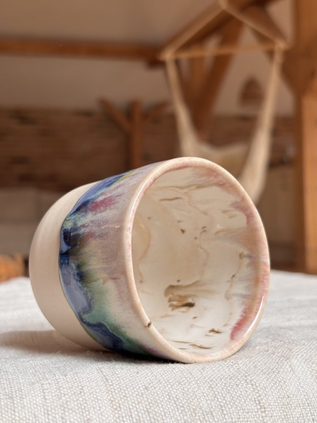 Ručne robená keramická šálka | 200 ml