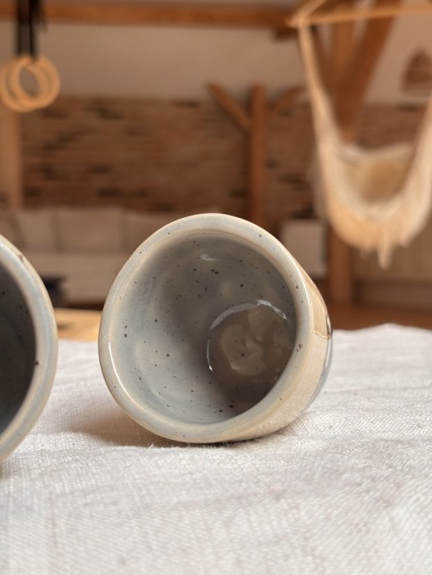 Ručne robená keramická šálka VW Beetle | 110 ml