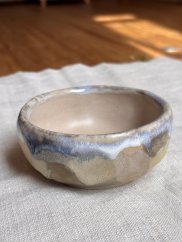 Miska na oriešky s osekanou glazúrou 280 ml