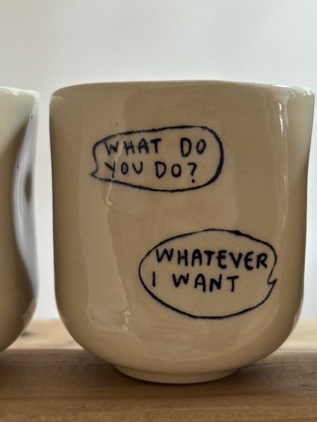 Hug Mug - What do you do? / Whatever I want