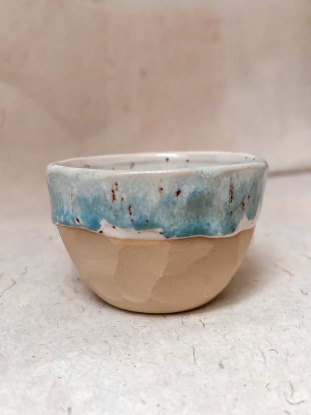 Ručne robená keramická šálka na cappuccino | 175 ml