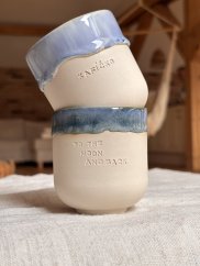 Ručne robená keramická šálka kafíčko | 200 ml