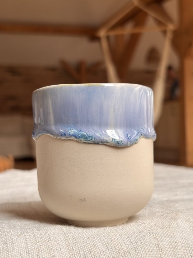 Ručne robená keramická šálka kafíčko | 200 ml