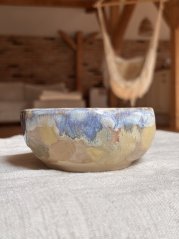 Miska na oriešky s osekanou glazúrou 280 ml