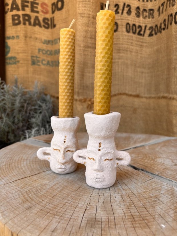 Set Etno svietničkov „Strážcovia“