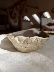 Ručne robená porcelánová miska "Mesačná krajina"