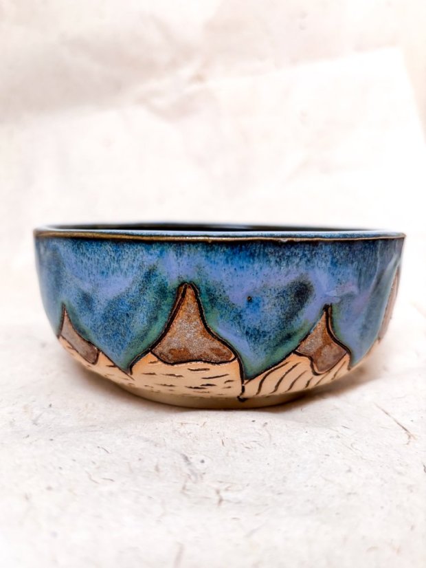 Ručne robená keramická raňajková miska | 330 ml