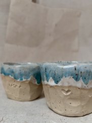 Ručne robená keramická šálka na cappuccino | 200 ml